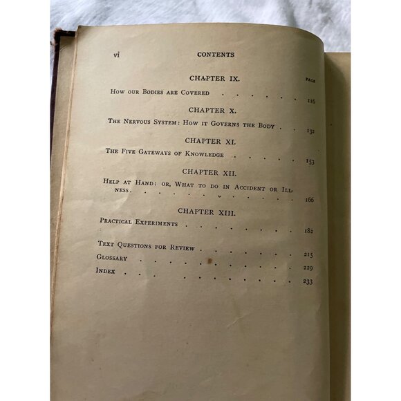 How To Keep Well By Albert F. Blaisdell Hardcover Book 1890 Ginn & Company Colle - Picture 12 of 16